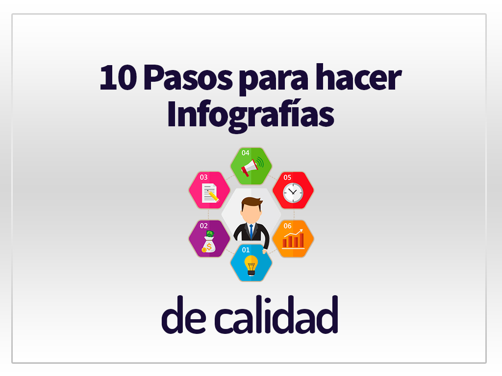 10 pasos para cómo hacer Infografías de calidad 10 pasos para cómo hacer Infografías de calidad